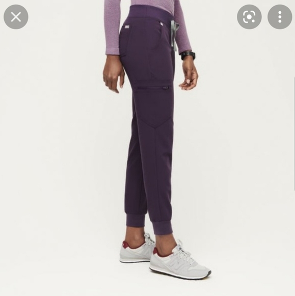Sold!Figs Purple shadow zamora joggers, XSP - Picture 2 of 8